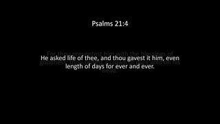 Psalms Chapter 21