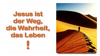 Ich bin der Weg, die Wahrheit und das Leben...Der einzige Weg zum Vater ❤️ Jesus erklärt Johannes 14:6