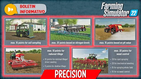 FS22 | EL PUNTAJE AMBIENTAL, QUE ES ESTO? | DLC PRECISION | PC PS5 XBOX SERIES