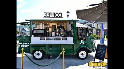 Vintage - 1971 Citroen H Van Coffee Truck | Mobile Espresso Unit for Sale in New York