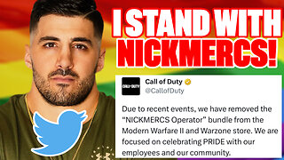 Call Of Duty REMOVES Nickmercs For Saying "Leave Little Children Alone" | Fans BOYCOTT Woke Company!