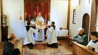 Missa da festividade da Assunção de Nossa Senhora - Mosteiro da Santa Cruz