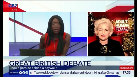 GB News - Nana Akua asks Kellie-Jay if porn should be behind a paywall