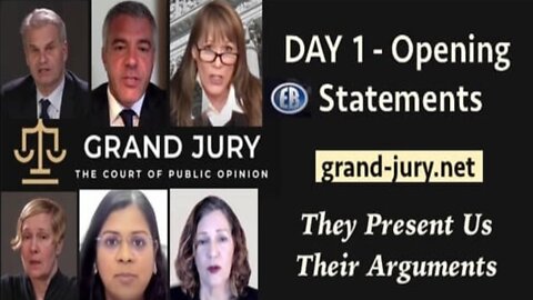 Opening Session of the Grand Jury Proceeding by the Peoples´ Court of Public Opinion