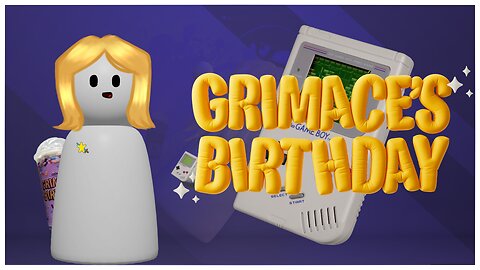 MCDONALDS Made a GAMEBOY GAME For GRIMACE'S BIRTHDAY