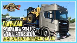 Mod SCANIA NEW QUALIFICADA ETS2 1.41/1.40 EURO TRUCK SIMULATOR 2