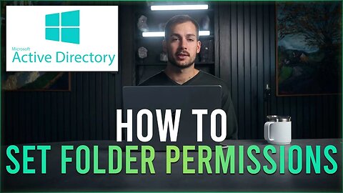 How to Set Folder Permissions | ADDS | Windows Server 2022