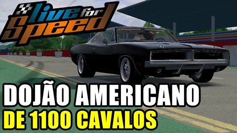 Live for Speed - Dodge Charger R/T 1969 Turbo com 1100 Cavalos !!!