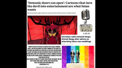 Amazon Prime Cartoon Makes Satan the Hero and Attending a Gay Wedding