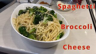 How to make Spaghetti Brocolli.Super simple!!!