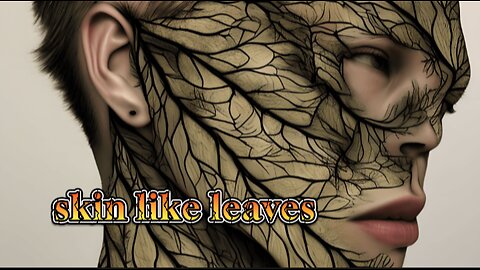 skin like leaves