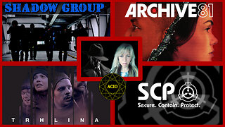 Jessica talks SCP Foundation, Tribec Mountains, Movie Crack, Shadow Group, TV Show Archive 81