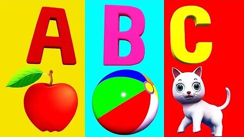 A For Apple B For Ball Iabcd Song IAbcd Rhymes IAbc Song Nursery Rhymes IHappy Bachpan।Anisha tv83।