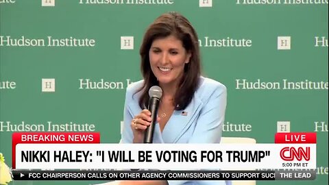 Nikki Haley: ‘I Will Be Voting for Trump’