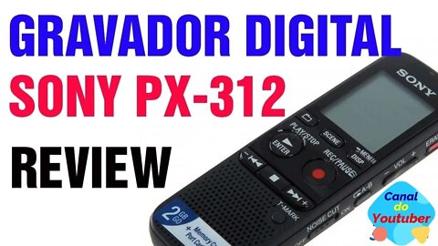 Gravador Digital Sony ICD PX312