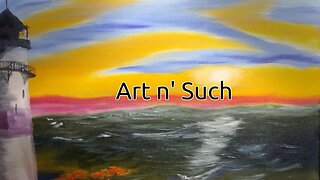 Art n' Such 10 - Oil on Canvas Time Lapse