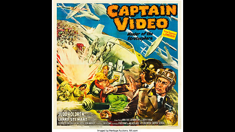 CAPTAIN VIDEO: MASTER OF THE STRATOSPHERE (1951) -- colorized