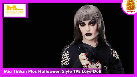 Mia 168cm Plus Halloween Style TPE Love Doll | Irontech Doll