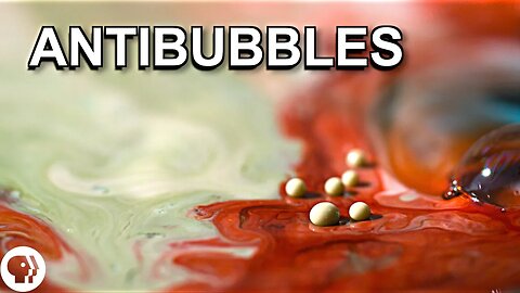 What are antibubbles?