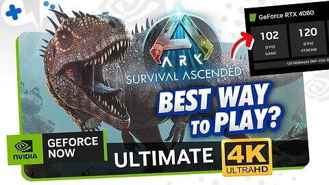 ARK: Survival ASCENDED on GeForce NOW | BEST Way to PLAY?