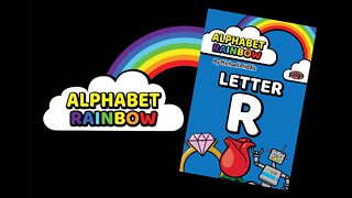 Alphabet Rainbow - Letter R