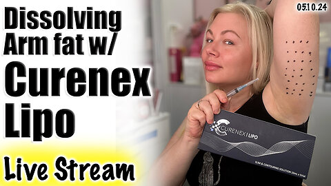 Live Dissolving Arm fat with Curenex Lipo, AceCosm | Code Jessica10 Saves you money