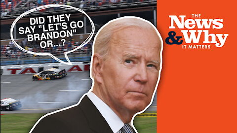 'LET'S GO BRANDON'? Reporter COVERS UP Anti-Biden Chant at Race | Ep 876