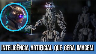 Inteligência artificial que gera imagem