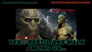 Yes... Reptilians Walk Among Us... #VishusTv 📺