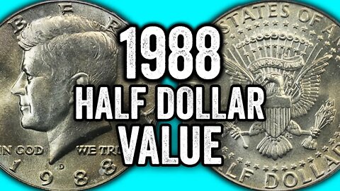 LOOK FOR THESE MINT ERRORS ON YOUR 1988 KENNEDY HALF DOLLAR COINS THAT ARE WORTH MONEY!!