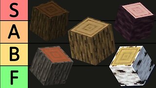 Minecraft Wood Tier List