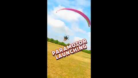 PARAMOTOR LAUNCH