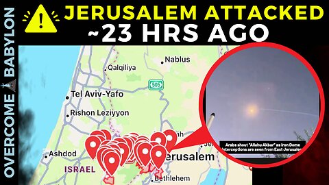 ⚠️Jerusalem ATTACKED ~ 23 Hours Ago