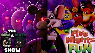 Did Chuck E Cheese Rip-Off FNAF? (Five Nights of Fun Drama) | The Dew & Mati Show #28