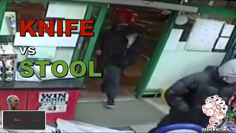 Armed robbery versus a stool as a weapon of opportunity