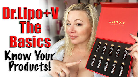 Dr.Lipo+V : The Basics (Know your Products) | Code Jessica10 saves you 10% off