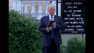 Donald Trump Holding The Bible