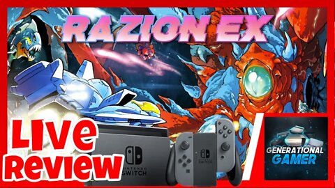 RAZION EX - A SHMUP For Nintendo Switch - Live Review