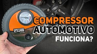 Compressor Portátil Automotivo Vale a Pena? | Testamos e Comparamos!