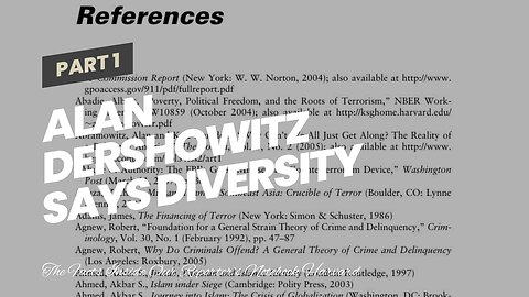 Alan Dershowitz says diversity of thought is important, says modern diversity is a 'phony conce...