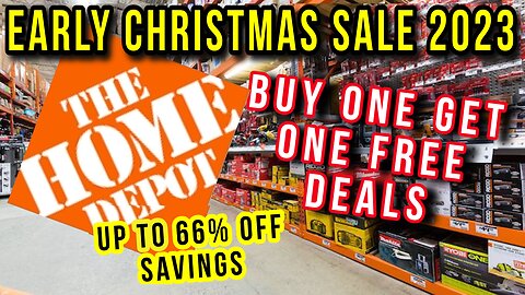 Home Depot Christmas Sale December 2023 up to 66% Off Deals