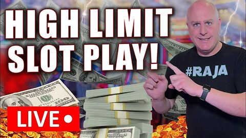 🔴 LIVE REAL HIGH LIMIT SLOT PLAY! NO ONE DOES IT LIKE ME!