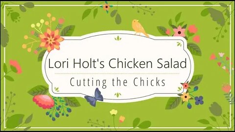 Tutorial - Use the ScanNCut & Brother Canvas to Make EIGHT Chicks on the Chicken Salad Quilt
