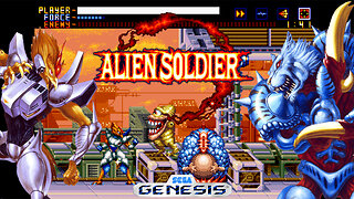 Alien Soldier ( Sega Genesis / Mega Drive ) - ( FULL GAME ) - Longplay / Playthrough