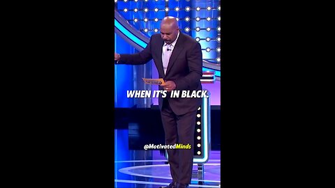Name something that is sexier in black | wait for the persond answer and his smile | steve harvey |