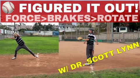 Baseball way to FIX your golf swing before u play W/ DR. SCOTT LYNN Ground Force Expert
