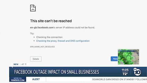 Facebook outage impact on local businesses