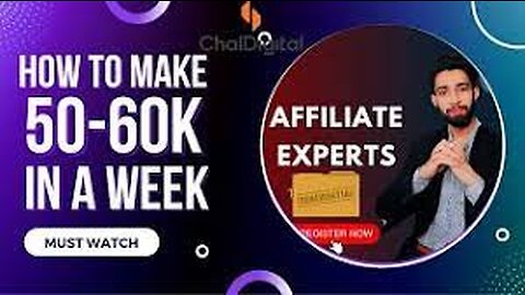 (ChalDigital 2.0) ENGLISH How to Earn 50k to 60k from Affiliate Marketing || Rihaan Chauhan Sir