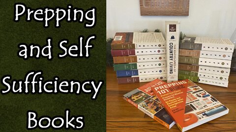 Prepping and Self Sufficiency Books