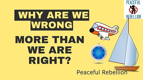WRONG AGAIN? WHY? Peaceful Rebellion #awake #aware #spirituality #channeling #5d #ascension